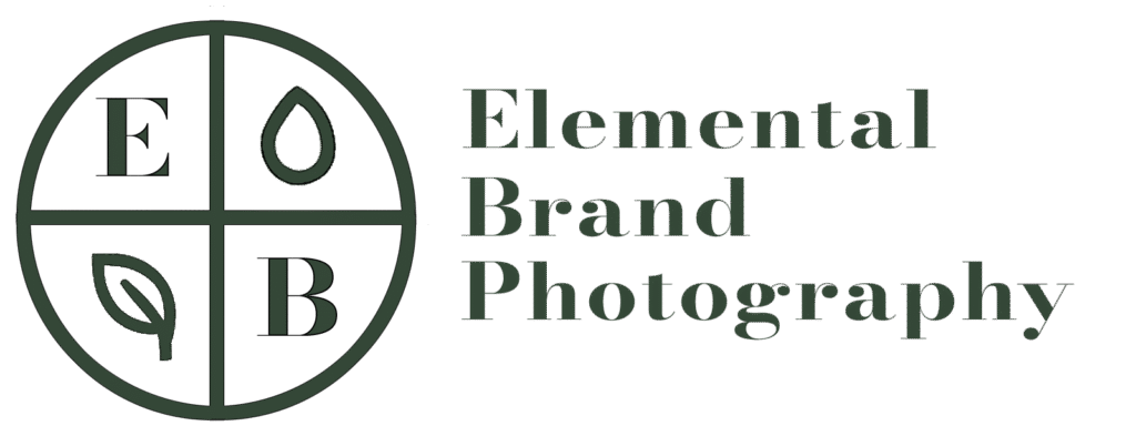 Elemental Brand Photography Logo with Text