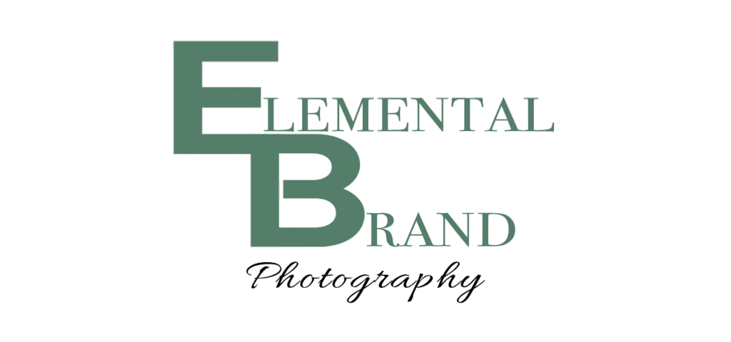 Elemental Brand Photography Logo with Text